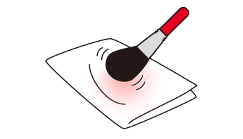 パウダータイプ利用後のお手入れ方法